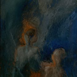 de feu et de bleu